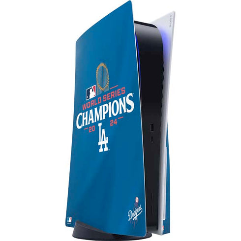 2024 World Series Champions Los Angeles Dodgers PS5 Console Skin